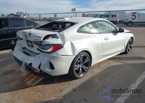 2022 BMW 430I z USA, uszkodzony, nr VIN WBA53AP09NCJ61703